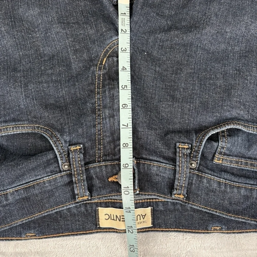 Silver Jeans Men's Sz 32x34 (Fits 33x33.5) Slim Authentic Straight‎ Leg Blue